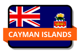 Cayman Islands State Flags Stickers