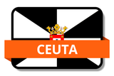Сeuta State Flags Stickers