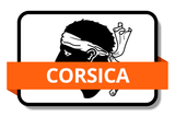 Corsica State Flags Stickers