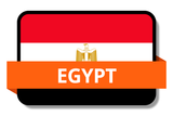 Egypt State Flags Stickers