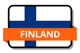 Finland State Flags Stickers
