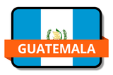 Guatemala State Flags Stickers