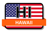 Hawaii State Flags Stickers