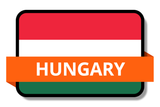 Hungary State Flags Stickers