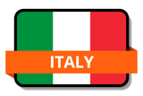 Italy State Flags Stickers