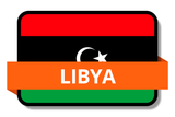 Libya State Flags Stickers