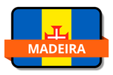 Madeira State Flags Stickers
