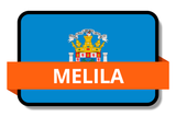 Melila State Flags Stickers