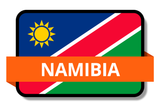 Namibia State Flags Stickers