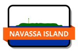 Navassa Island State Flags Stickers