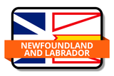 Newfoundland and Labrador NL Online Stickers (Label) Shop Auto Car LandsAndPoeple.com