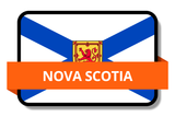 Nova Scotia NS Online Stickers (Label) Shop Auto Car LandsAndPoeple.com