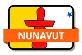 Nunavut NU Online Stickers (Label) Shop Auto Car LandsAndPoeple.com