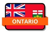 Ontario ON Online Stickers (Label) Shop Auto Car LandsAndPoeple.com