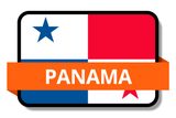 Panama State Flags Stickers