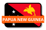 Papua New Guinea State Flags Stickers