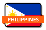 Philippines State Flags Stickers