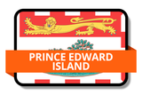 Prince Edward Island PE Online Stickers (Label) Shop Auto Car LandsAndPoeple.com