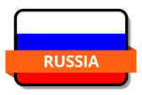 Russia State Flags Stickers