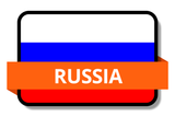 Russia State Flags Stickers