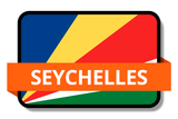 Seychelles State Flags Stickers