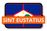 Sint Eustatius State Flags Stickers