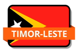 Timor-Leste State Flags Stickers