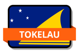 Tokelau State Flags Stickers