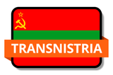 Transnistria State Flags Stickers