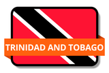 Trinidad and Tobago State Flags Stickers