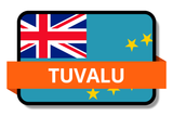 Tuvalu State Flags Stickers