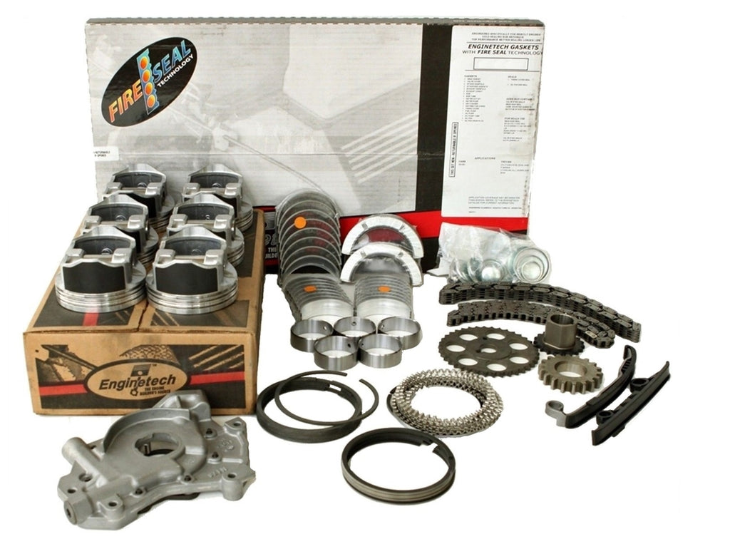 MASTER Engine Kit compatible with 1980-85 Chevy TRUCK 350 5.7 Pistons+Rings+Cam+Lifters+Timing Over Sizes Available 