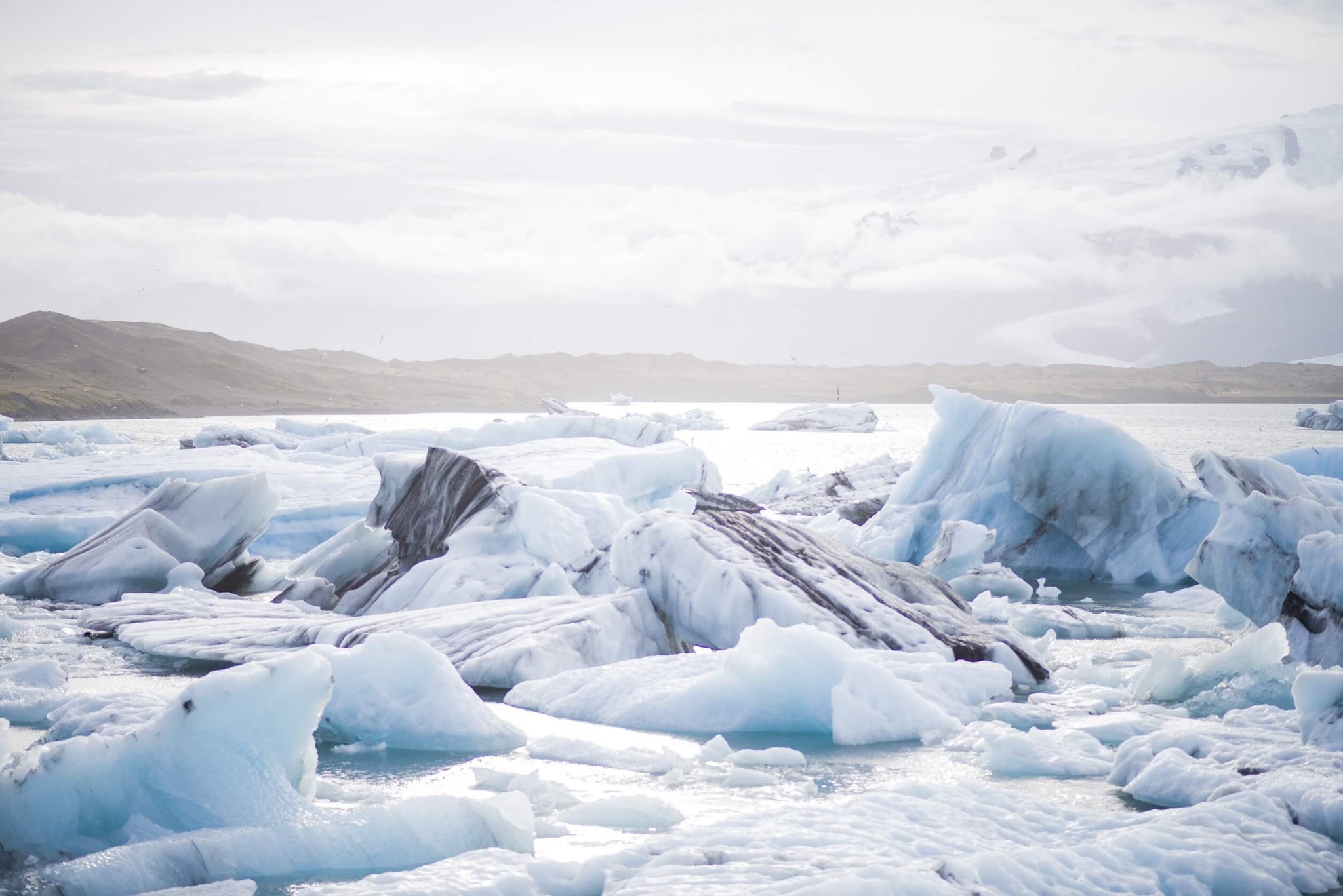 Glaciers melting 