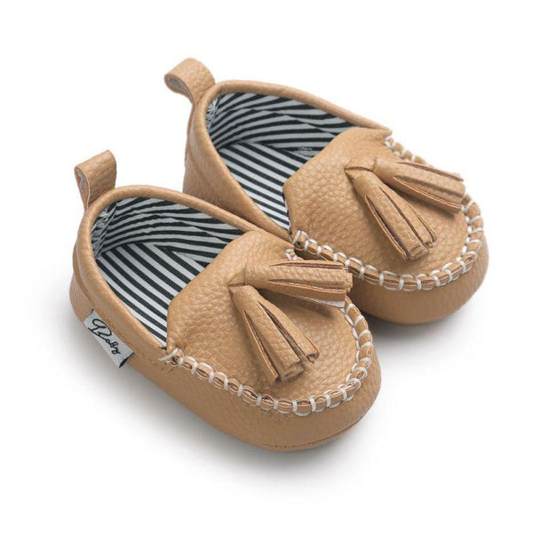 baby leather loafers