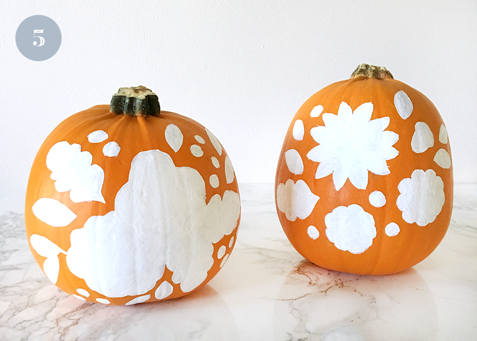 Paper Raven Co. - www.ShopPaperRavenCo.com - DIY Painted Pumpkins