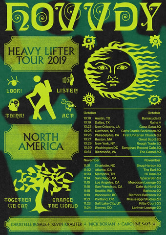 Kevin Krauter + Hovvdy Tour Dates