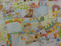 z Food Theme Mini Memo Note Paper Set - 100 pcs