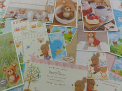 Cute Kawaii Bear Letter Paper + Envelope Theme Set
