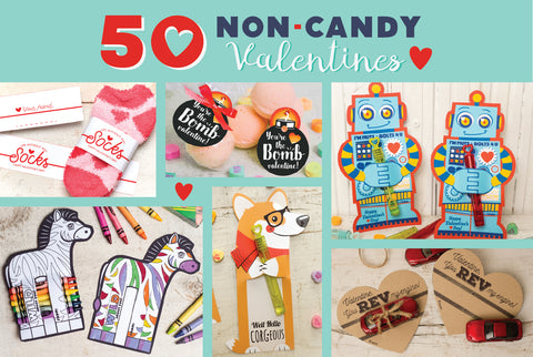 50 NON-CANDY Valentines