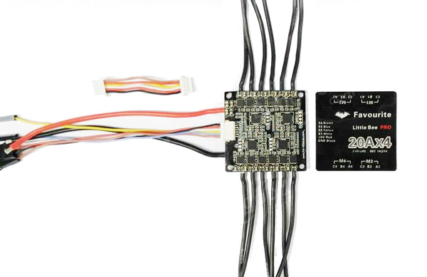 FVT LittleBee Pro 20A Pro 2-4S 4in1 ESC With Bec 5V-1A