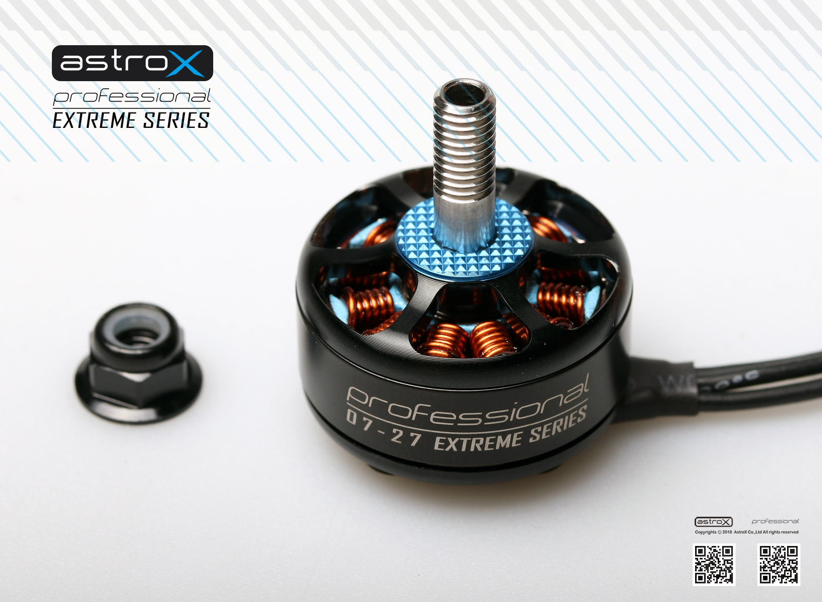 AstroX Extream Motor 2207 2700Kv FPV Racing Drone Motor