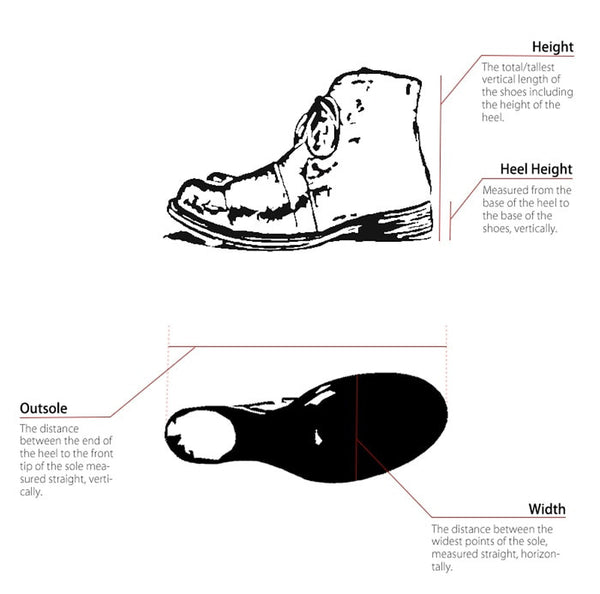 Shoes measurement 