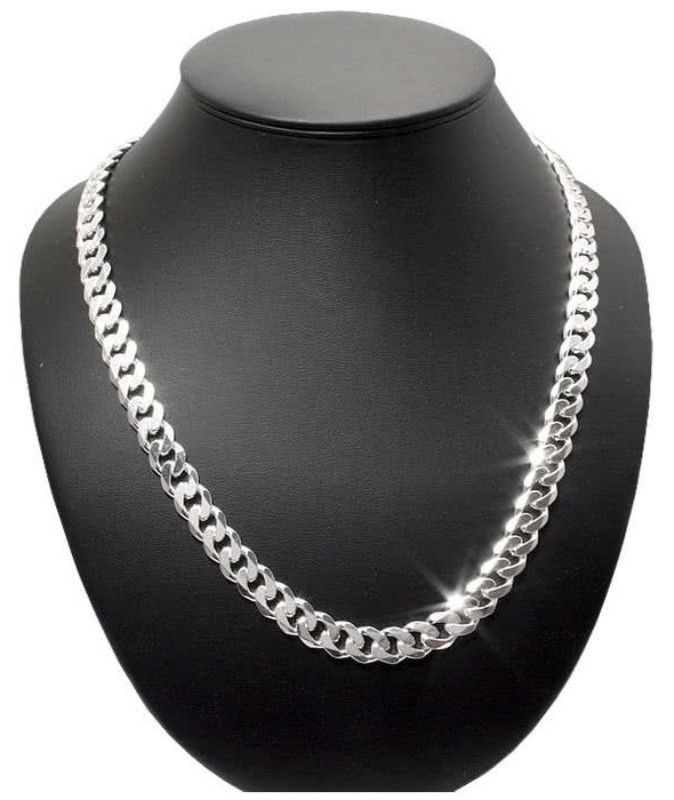 sterling silver cuban link chain 7mm