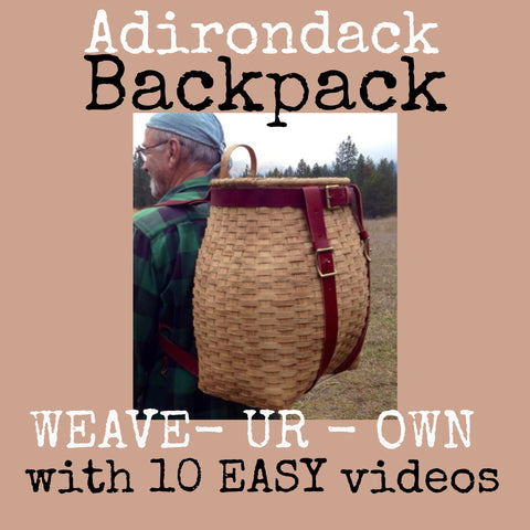 Adirondack Pack Basket Pattern - by Nortz