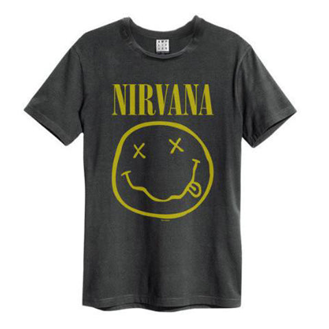 NIRVANA Distressed Logo Mens T Shirt Unisex Official Licensed Band Merch 
