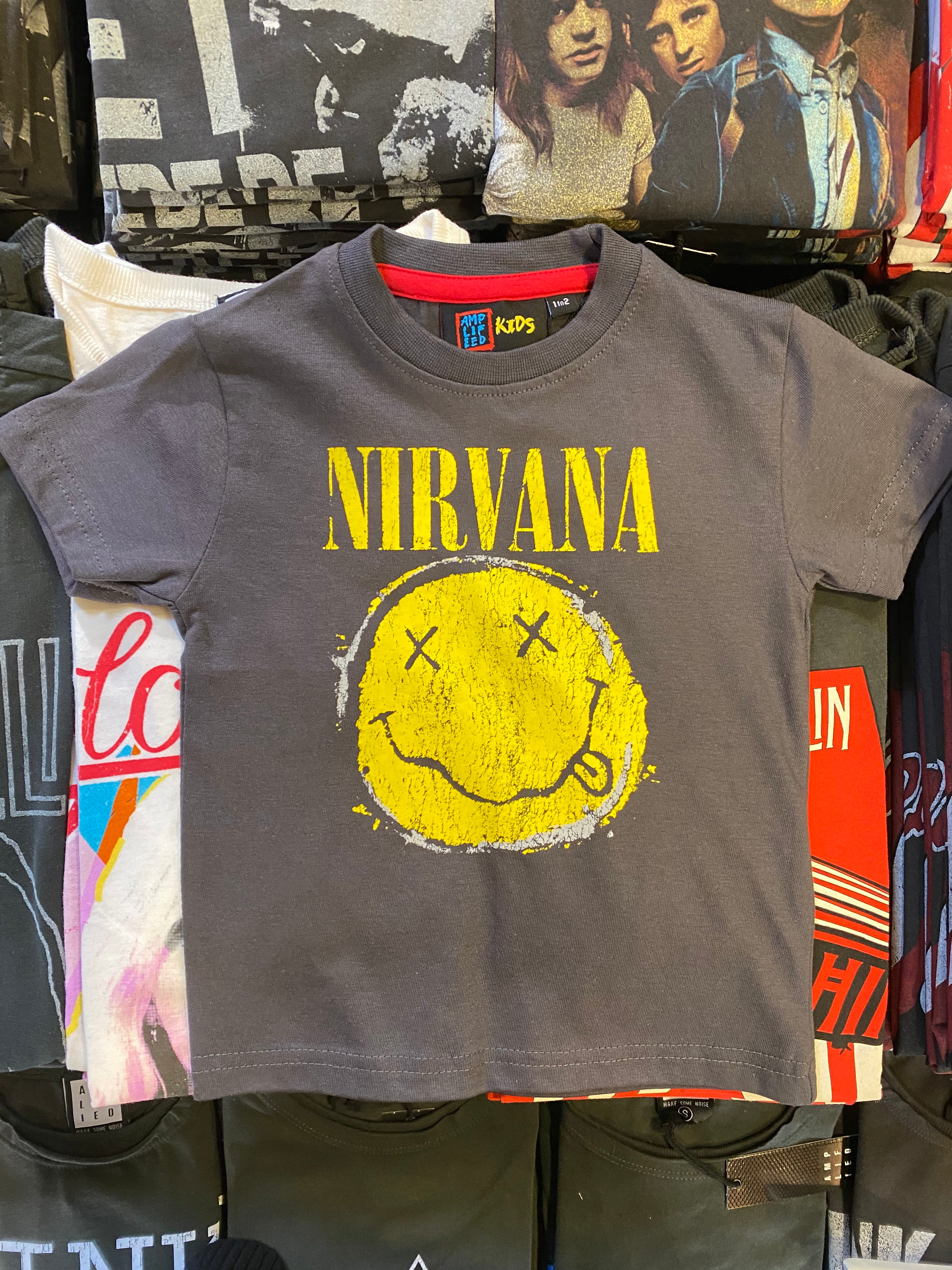 nirvana t shirt official