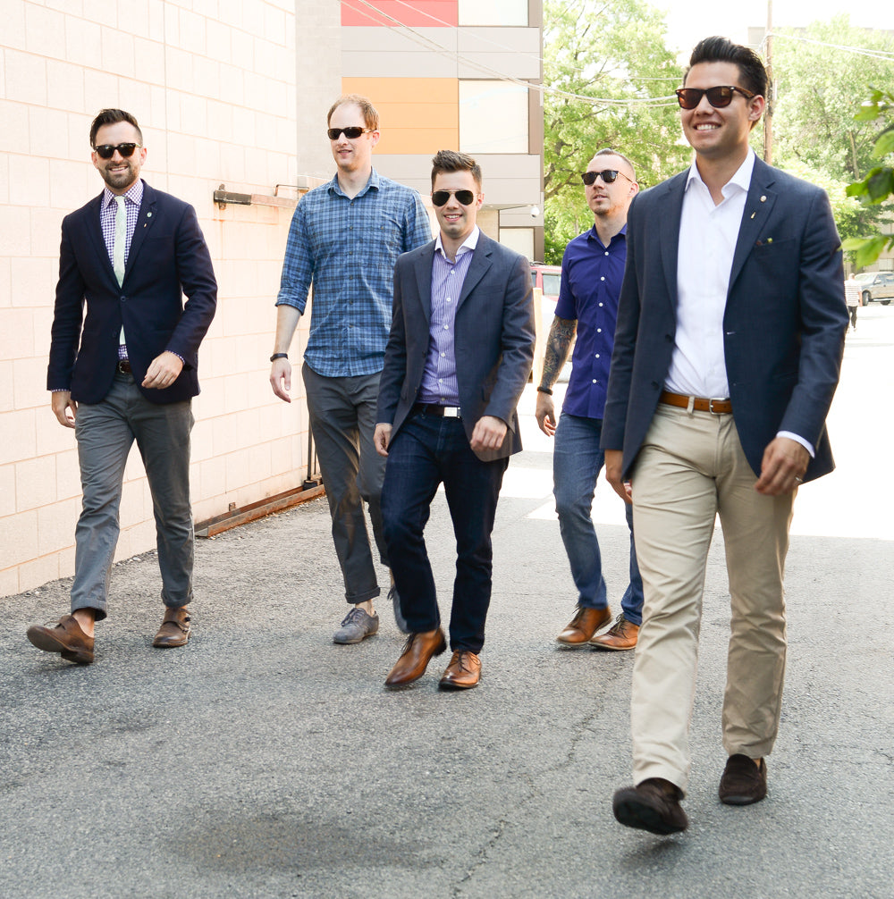 How to wear an untucked dress shirt office style