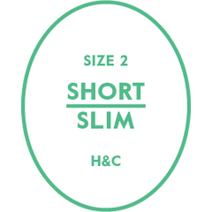 The Hugh & Crye Short Slim Size