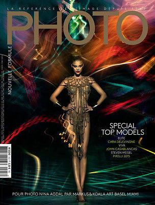 PHOTO Magazine 2014 NINA AGDAL Cara Delevingne NATALIA VODIANOVA Anna Ewers MEISEL