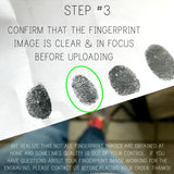 Fingerprint Name Necklace